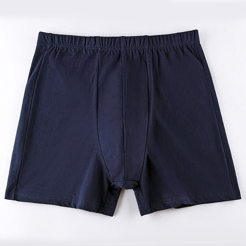 Underpants 5pcs/Lot Large Size Men's Panties High Rise Loose Men Underwear Boxer Shorts 100 Cotton Men's Boxers Man Pack Underpants For Men 
