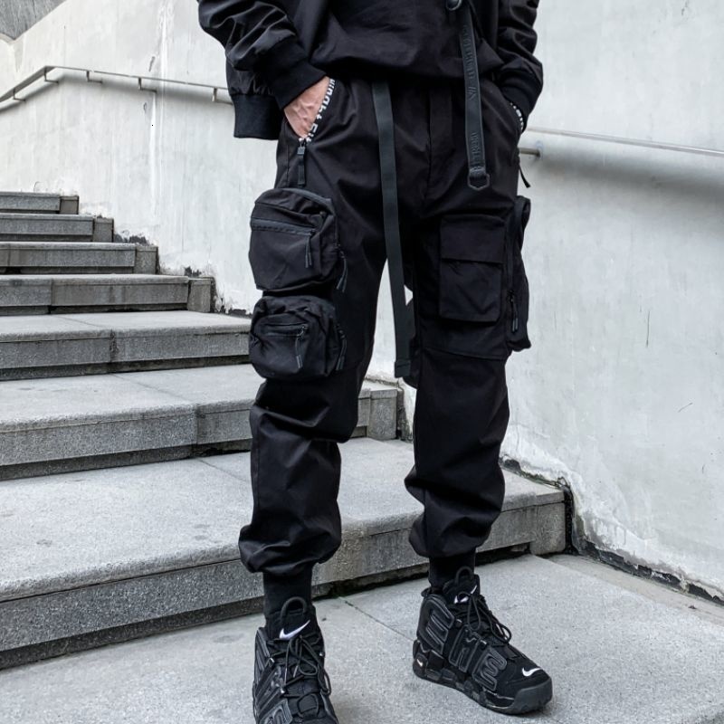 Men's Pants PFNW Autumn Spring Functional Style Overalls Men's Fashion Loose Darkwear Casual Youth Cargo Pants 12A5577 230327