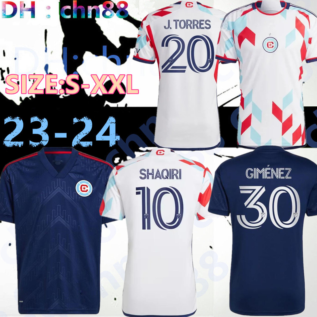2023 CHICAGO WHITE fire soccer jerseys away SHAQIRI 10 J.TORRES 7 MUELLER 8 GUTIERREZ 40 23 24 jersey football shirts top 2024 fan man FANS player version, 23-24 away
2023 CHICAGO WHITE fire soccer jerseys away SHAQIRI 10 J.TORRES 7 MUELLER 8 GUTIERREZ 40 23 24 jersey football shirts top 2024 fan man FANS player version, 23-24 away