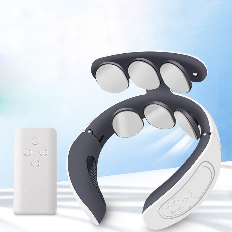 Massaging Neck Pillowws Neck Massager For Pain Relief With Heat Electric Neck Cervical Spine Massage USB Recharge Neck Relaxtion Home Health Care Devi