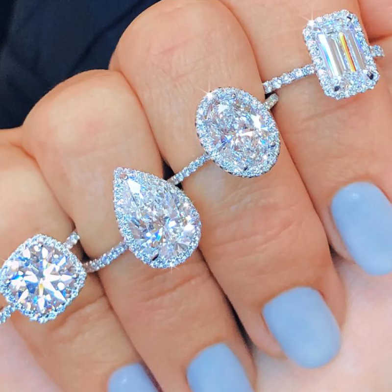 Band Rings Silver Color Oval Pear Cut Wedding Rings For Women Luxury Promise Engagement Bridal Jewelry Cubic Zirconia Anniversary Ring Z0327
Band Rings Silver Color Oval Pear Cut Wedding Rings For Women Luxury Promise Engagement Bridal Jewelry Cubic Zirconia Anniversary Ring Z0327