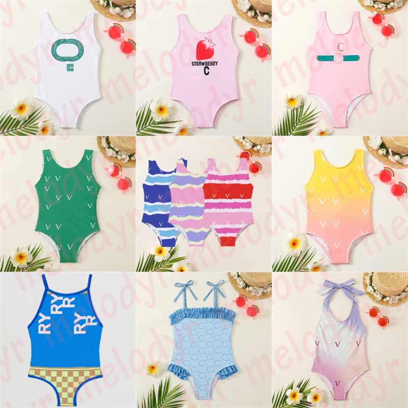 Summer Vacation Beach Swimwear Kids Designer Swimsuit Letter Print One Piece Swimwear Pool Swimming Girl Bikini, #1
Summer Vacation Beach Swimwear Kids Designer Swimsuit Letter Print One Piece Swimwear Pool Swimming Girl Bikini, #1