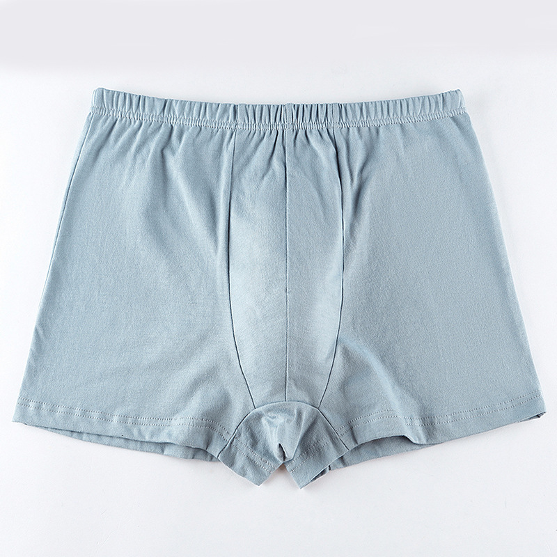 Underpants 5pcs/Lot Large Size Men's Panties High Rise Loose Men Underwear Boxer Shorts 100 Cotton Men's Boxers Man Pack Underpants For Men 