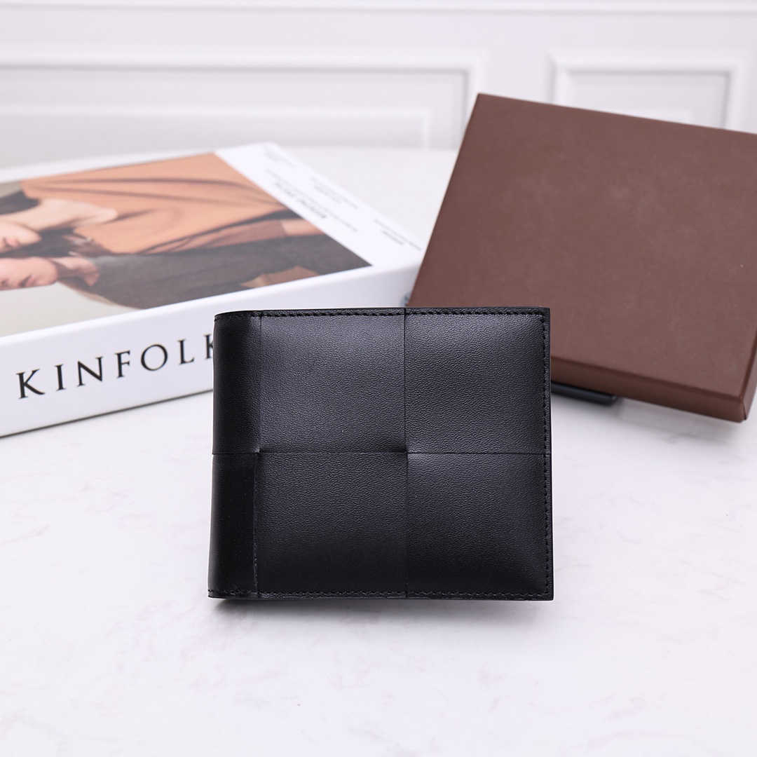 Wallets Men Wallet 100% Genuine Leather Men's Short Wallets Luxury Brand Women Purse Fashion Large Woven Money Clip Korean 2022 New G230327, Black
Wallets Men Wallet 100% Genuine Leather Men's Short Wallets Luxury Brand Women Purse Fashion Large Woven Money Clip Korean 2022 New G230327, Black