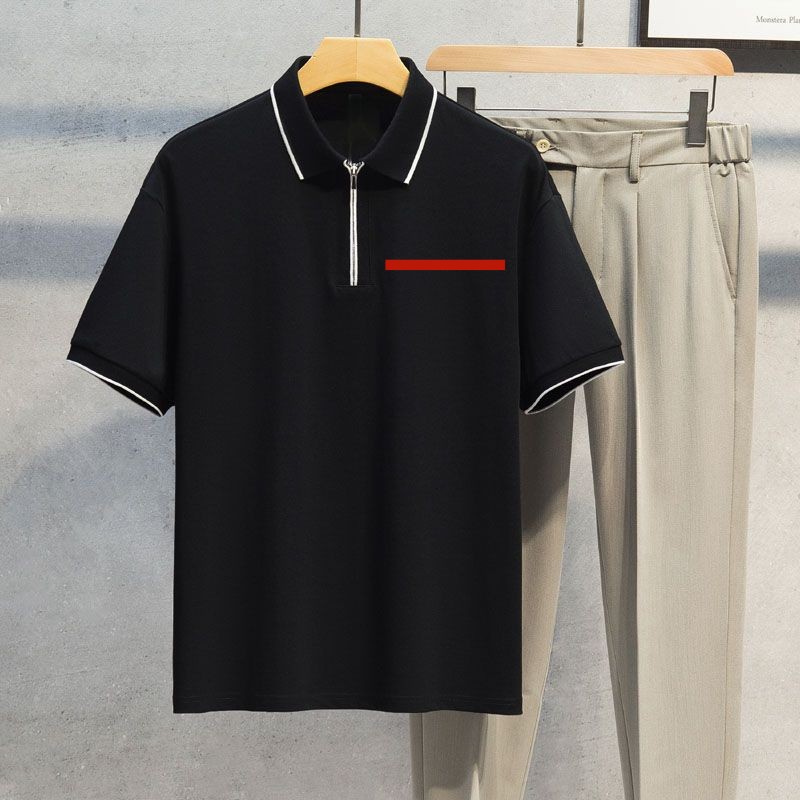 Mens Stylist Polo Shirts Luxury Design Male Summer Turn-Down Collar Short Sleeves Cotton Shirt Men Top Designer Clothing Short Sleeves Fashion Summer T-Shirts
Mens Stylist Polo Shirts Luxury Design Male Summer Turn-Down Collar Short Sleeves Cotton Shirt Men Top Designer Clothing Short Sleeves Fashion Summer T-Shirts