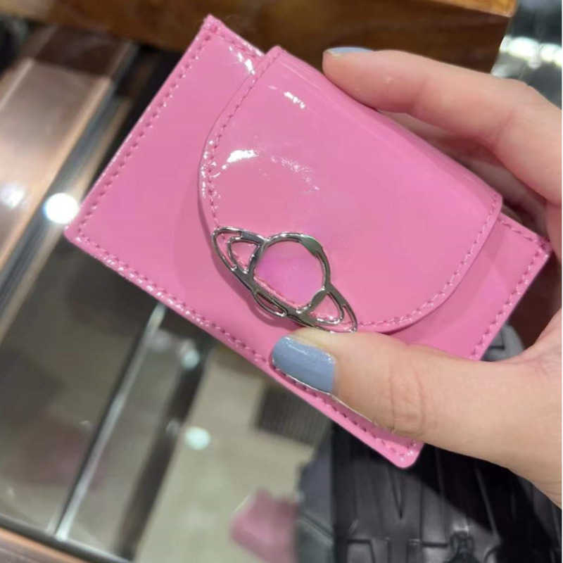 Luxury Saturn Bag Women Purse Designer Bags Mini Card bag Fashion Clutch Multifunctional Cards Holder lady Candy wallet, Patent leather pink
Luxury Saturn Bag Women Purse Designer Bags Mini Card bag Fashion Clutch Multifunctional Cards Holder lady Candy wallet, Patent leather pink