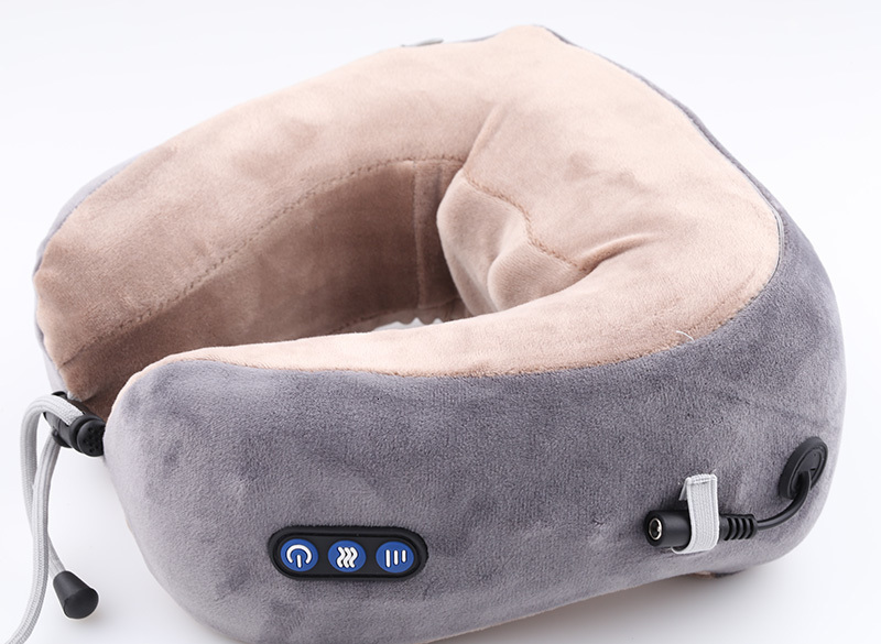Massaging Neck Pillowws U Shaped Massage Pillow Multi-Function Shoulder Cervical Vertebra Electric Portable Car Health Care Travel pillow massager 230
