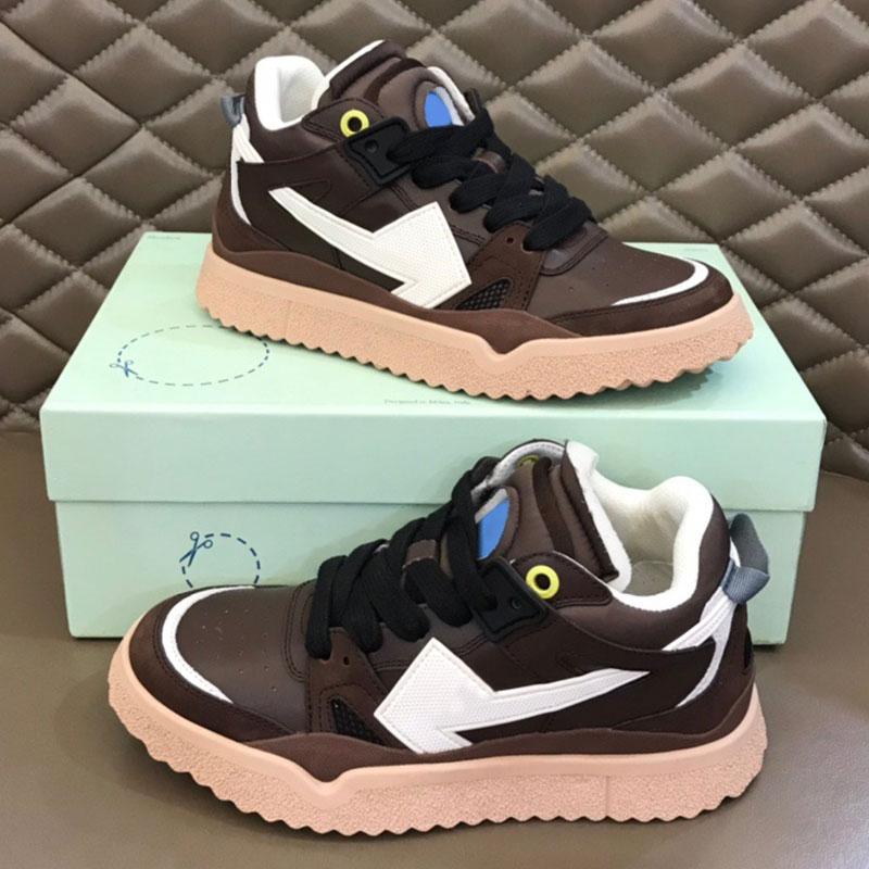 top quality OW Casual Shoes Men Mid-Top shoes OUT OF OFFICE Sneakers with Black Arrows on Both Sides Rubber Sole White Lace-Up Strap Designer Mens Womens Fashion Trend
top quality OW Casual Shoes Men Mid-Top shoes OUT OF OFFICE Sneakers with Black Arrows on Both Sides Rubber Sole White Lace-Up Strap Designer Mens Womens Fashion Trend