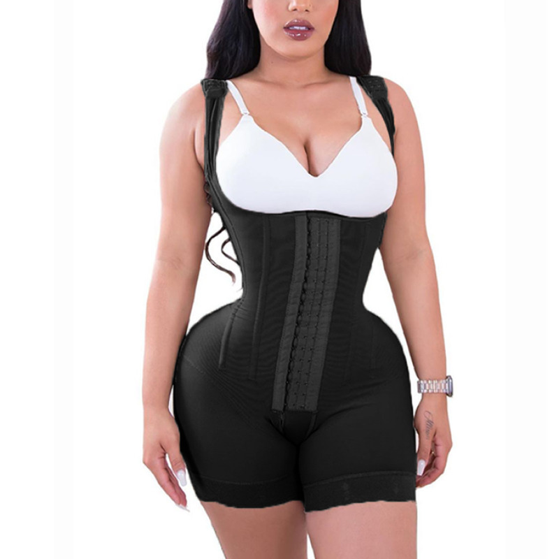 Waist Tummy Shaper Women's High Double Compression Garment Tummy Control Adjustable Skims BBL Post Op Surgery Supplie Fajas Colombianas 230327