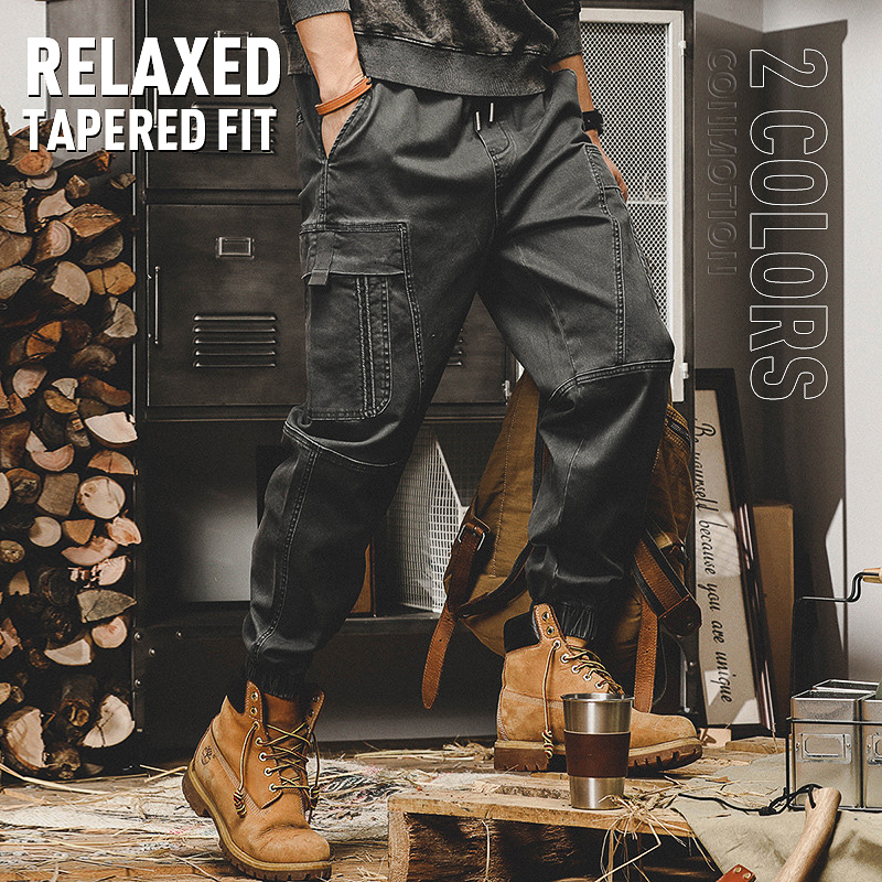 Men's Pants Men's Cargo Pants Military Multi-pocket Trousers Solid Color Casual Streetpant Outdoor Jogger Pants 230327