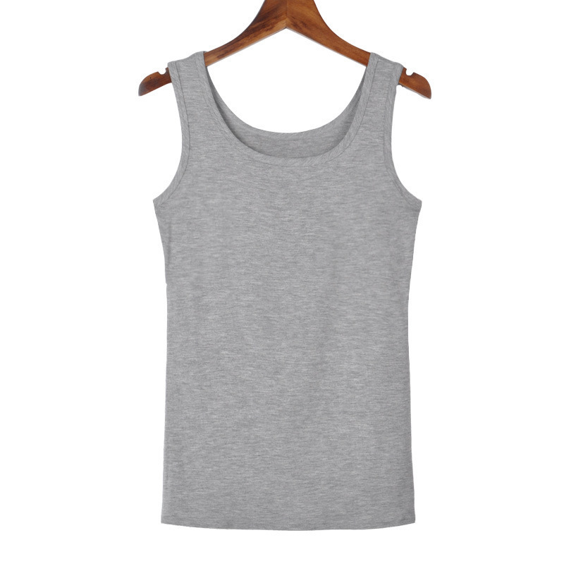 Camisoles Tanks Camisole Women's Modal Round Neck Slim Fit Versatile Outside Wear Black Bottoming Shirt Short Section Inside Large Size Top 23032