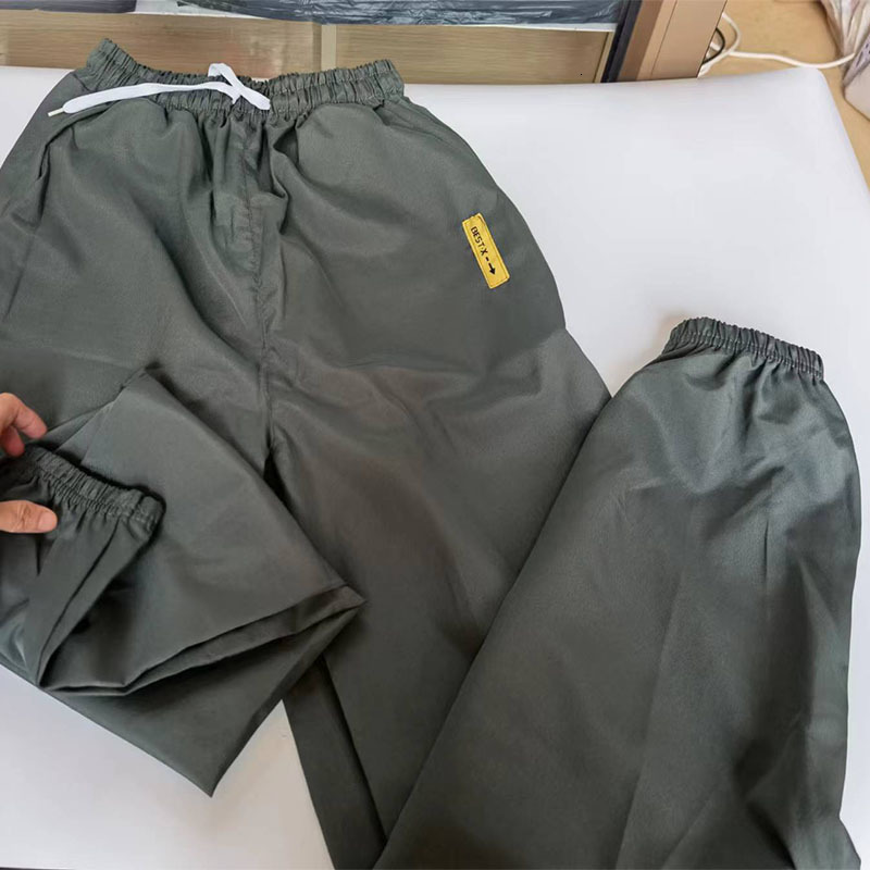 Men's Pants Spring Autumn Men Pants Ice Silk Sports Jogging Pants Breathable Men Clothing Casual Loose Trousers Fashion Streetwear 230327