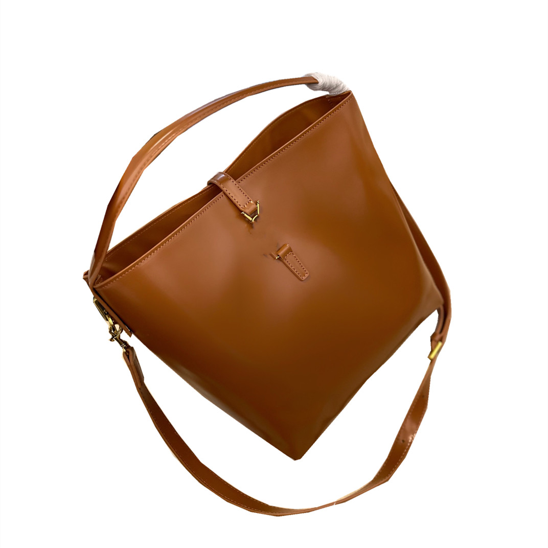 One Shoulder Bucket Bag Women's Handbag Designer Design Fashion Deer Skin Pattern Craft Size 31cm