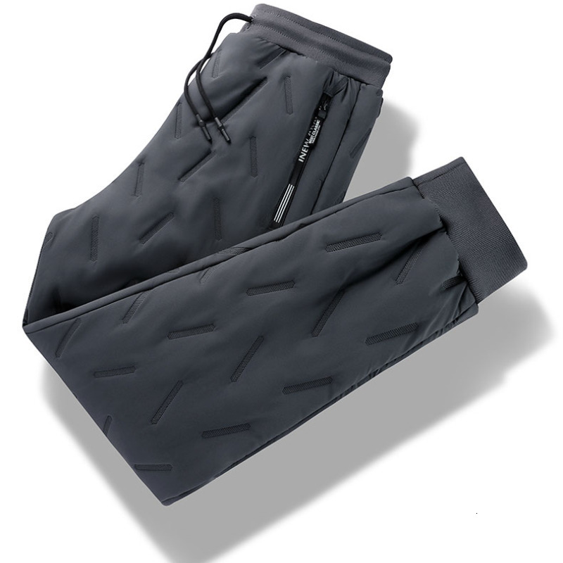 Men's Pants Winter Warm Cashmere Straight Men's Casual Pants Fashion Soft and Comfortable Plus Size Joker Pants 230327