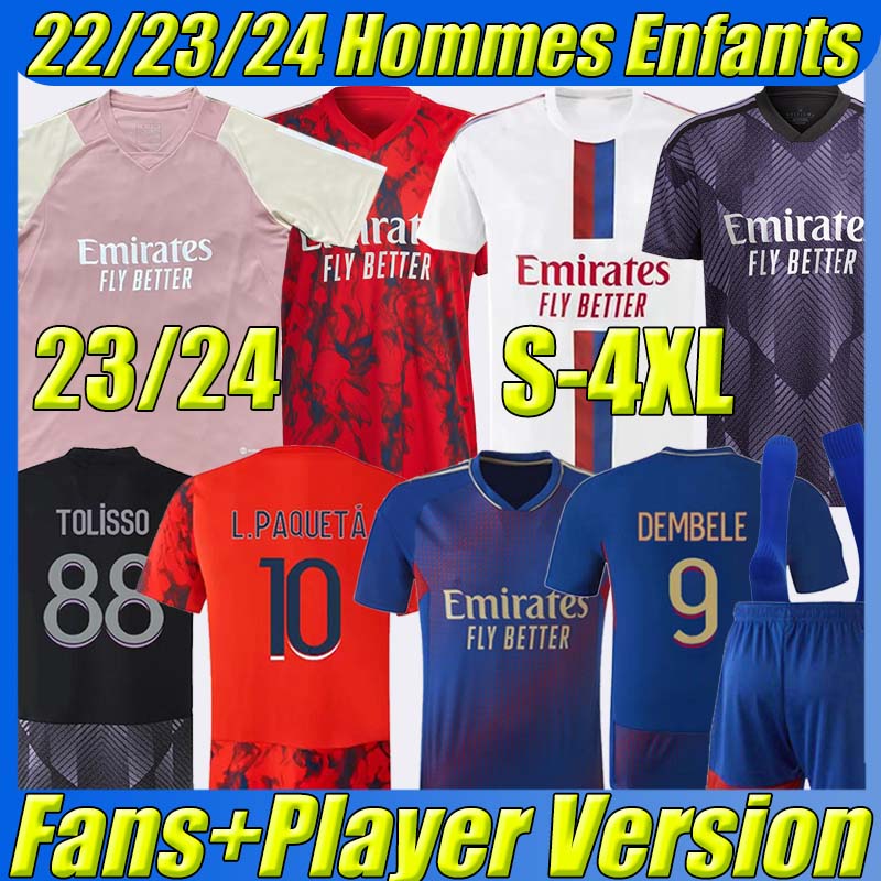 4XL 22/23/24 Maillot de foot third Soccer Jerseys 2022 2023 Lyon TOKO EKAMBI CHERKI AOUAR HOME L.PAQUETA football shirts SHAQIRI TRAORE Kits sock Full sets uniform, 22-23 away
4XL 22/23/24 Maillot de foot third Soccer Jerseys 2022 2023 Lyon TOKO EKAMBI CHERKI AOUAR HOME L.PAQUETA football shirts SHAQIRI TRAORE Kits sock Full sets uniform, 22-23 away