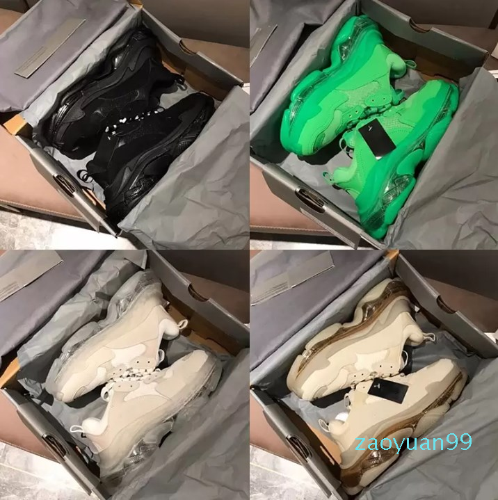 top quality Casual Shoes Mens Triple S Clear Sloe Sneakers Designer Platform Vintage Air Dad Trainers bubble Bottom Hiking with BOX, Color 2
top quality Casual Shoes Mens Triple S Clear Sloe Sneakers Designer Platform Vintage Air Dad Trainers bubble Bottom Hiking with BOX, Color 2