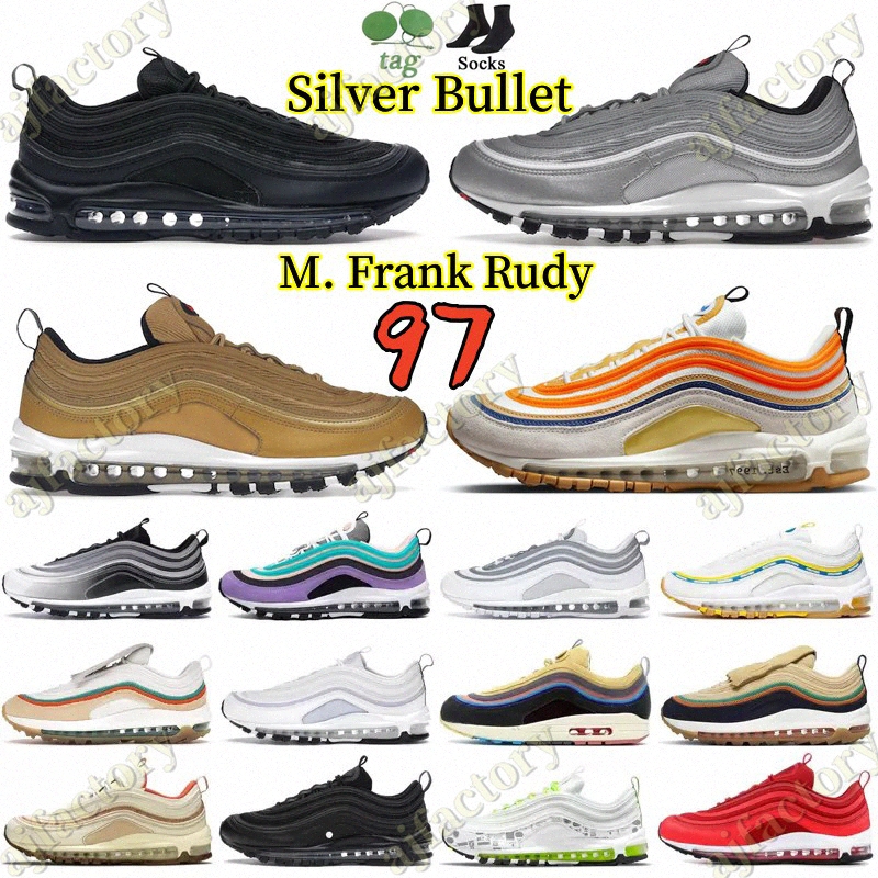 2023 Running Shoes Men Reflective Triple White Wolf Grey Cork UNDFTD Black Golden og Silver Bullet Sunburst Phantom Bone Women 97 97s Trainers Sneakers, 41
2023 Running Shoes Men Reflective Triple White Wolf Grey Cork UNDFTD Black Golden og Silver Bullet Sunburst Phantom Bone Women 97 97s Trainers Sneakers, 41