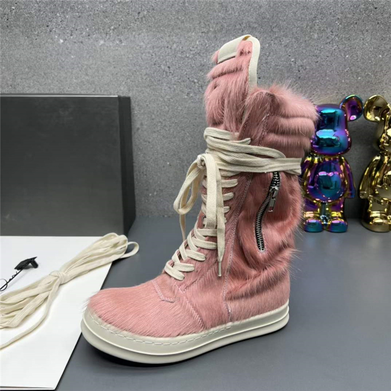 Women Horse Fur Boots Pink Genuine Leather Mid-Calf Boots Big Size Woman Booties D50, Size information
Women Horse Fur Boots Pink Genuine Leather Mid-Calf Boots Big Size Woman Booties D50, Size information