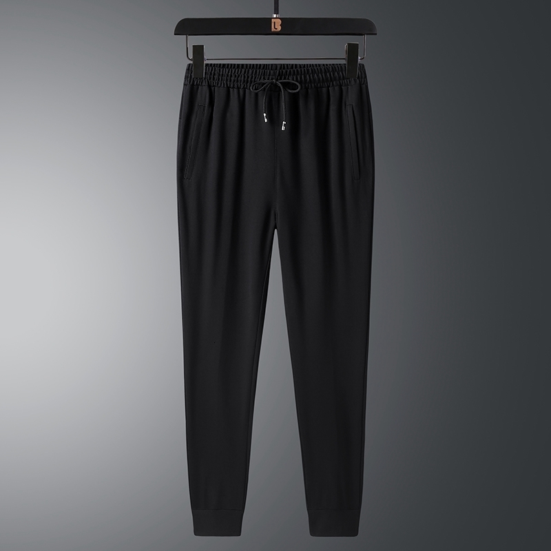 Men's Pants Korean Spring And Autumn Men'S Sweatpants Trend Fashion Leisure Pants Large M-8Xl140Kg Knitted Straight Tube Loose Trousers 2303