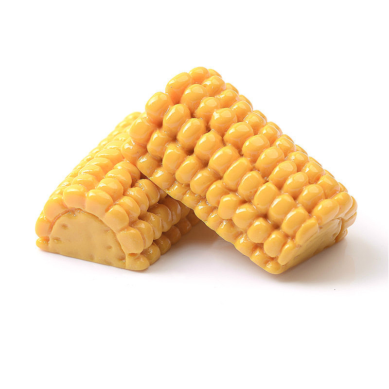 Charms 10pcs Resin Charms Simulation Food Maize Corn Pendants For Handmade Decoration Earring Jewelry Making Cute Floating Craft C181 230325