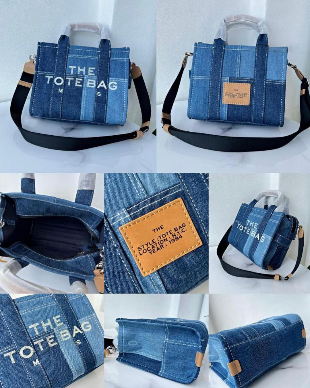 Shoulder bag Marc jocobs the tote marcjocobs burlon luxury Designer Womens Mens cowboy canvas campus fashion vitality bags travel Clutch handbags Hobo Cross body, Blue
Shoulder bag Marc jocobs the tote marcjocobs burlon luxury Designer Womens Mens cowboy canvas campus fashion vitality bags travel Clutch handbags Hobo Cross body, Blue
