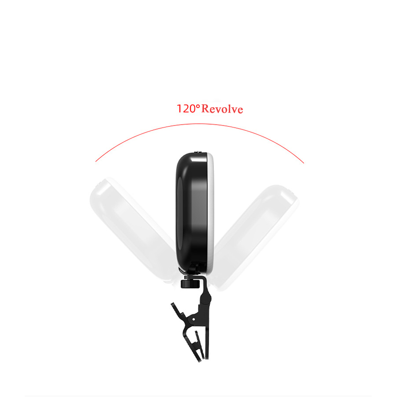 Portable Rechargeable Clip for Multifunctional Self Portrait Video Photography Makeup Fill Light Computer Accessories for Mobile Phones Laptops and Co