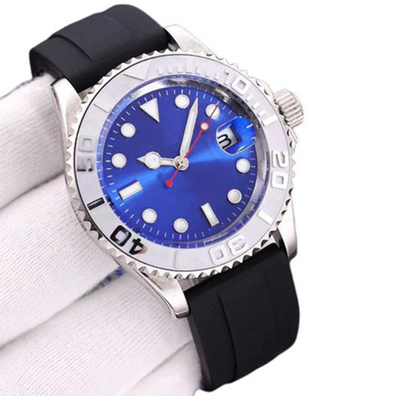 waterproof Mens watch Automatic Mechanical Sapphire Crystal Stainless Steel eta2813 Movement Watches Master 904L Steel Folding Strap Luminous yacht- watches gift