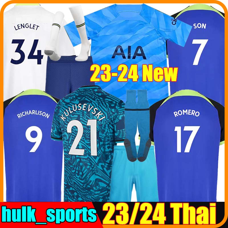 4XL 22/23/24 KANE SON RICHARLISON Soccer Jerseys KULUSEVSKI PERISIC Tottenham HOJBJERG colorful 2022 2023 LUCAS BERGWIJN Third Football shirt BRYAN Kits sock sets, 22-23 away ki
4XL 22/23/24 KANE SON RICHARLISON Soccer Jerseys KULUSEVSKI PERISIC Tottenham HOJBJERG colorful 2022 2023 LUCAS BERGWIJN Third Football shirt BRYAN Kits sock sets, 22-23 away ki