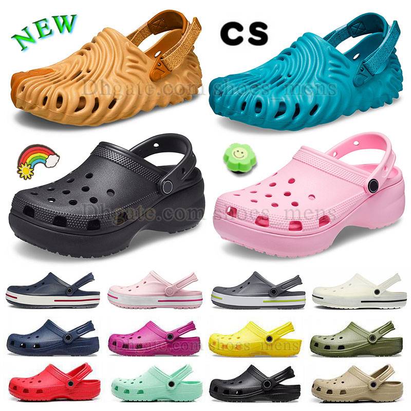 Salehe bembury sza croc sandal famous designer womens mens pollex clog buckle slippers cross with charms slides triple black white light blue pink platform sandles, B02
Salehe bembury sza croc sandal famous designer womens mens pollex clog buckle slippers cross with charms slides triple black white light blue pink platform sandles, B02
