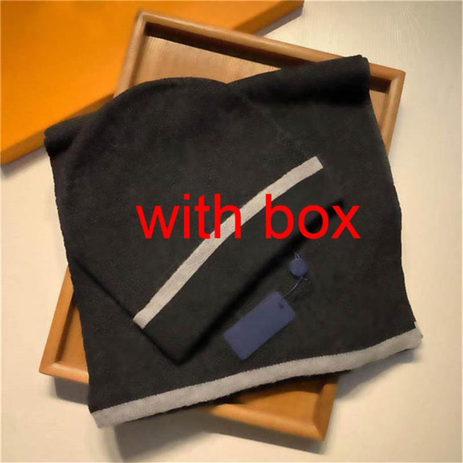 Hight quality hat scarf set for men and women winter wool scarf design shawl hat wool beanie wrap scarf309W