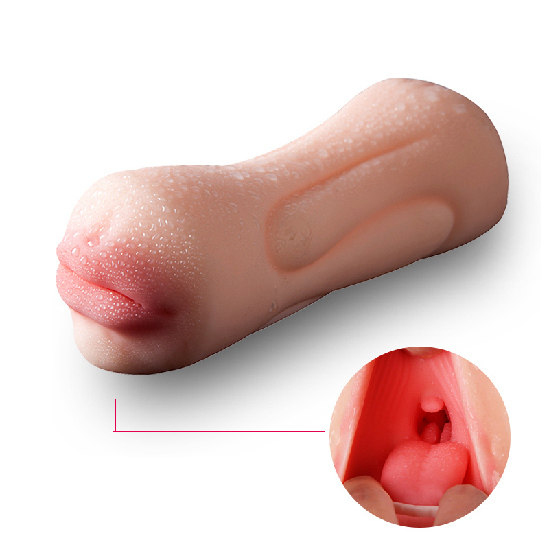 Masturbators Realistic Vagina Male Masturbator Anal Plug Sex Toys for Men Oral Mouth Aircraft Cup Pussy Masturbator for Man Intimate Goods 230327 - view 5