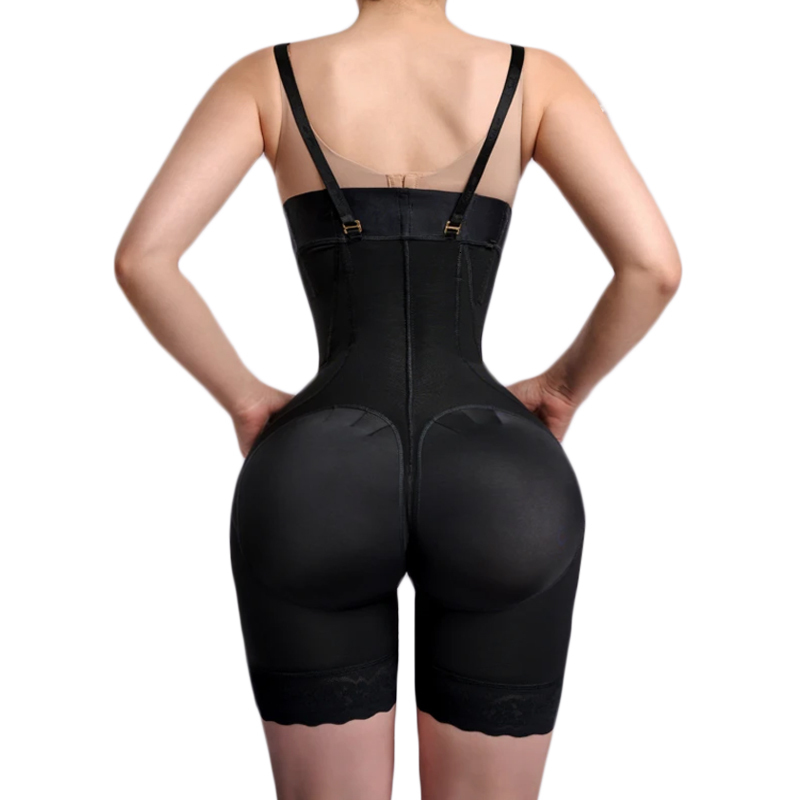 Waist Tummy Shaper Women's Underwear Double High Compression Hourglass Girdle Waist Trainer Butt Lifter Post-operative Shorts Fajas Colombianas 2