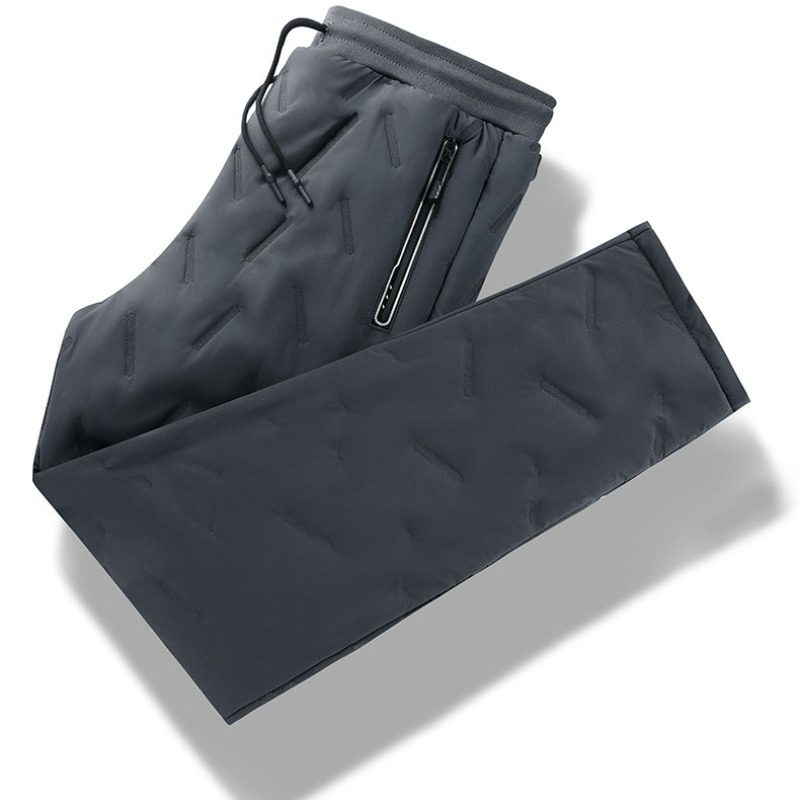 Men's Pants Winter Warm Cashmere Straight Men's Casual Pants Fashion Soft and Comfortable Plus Size Joker Pants 230327