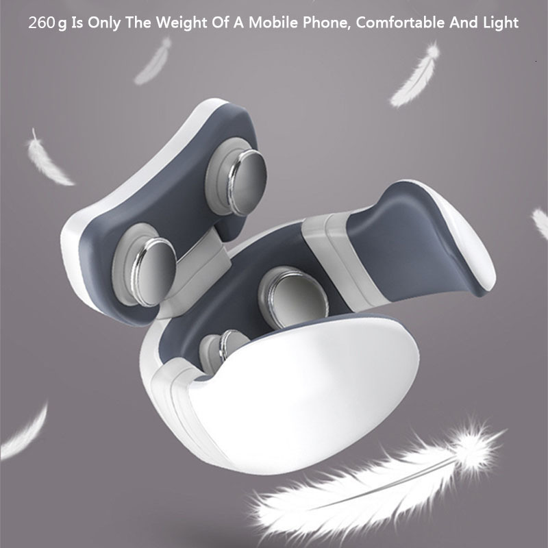 Massaging Neck Pillowws Smart 4D 6 Modes Electric Neck Massager Pulse Back Power Control Far Infrared Neck Massage Pro Pain Relief Tool Health Care 23