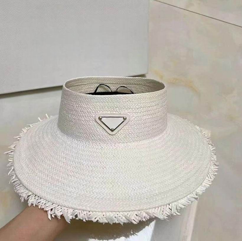 straw hat Pra designer bucket hat Designer empty visor Straw Hat Fashion Outdoor Travel Caps High Quality Men Women Sun Hats 4 colors hats d, P3
straw hat Pra designer bucket hat Designer empty visor Straw Hat Fashion Outdoor Travel Caps High Quality Men Women Sun Hats 4 colors hats d, P3