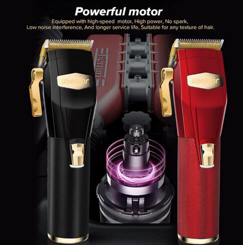 Profession Hair Clippers Set Trimmer Barbershop Cutter Cutting Machine Haircut Cordless Gold Red Black Men Family Barbers Beard T Outliner Clipper USB