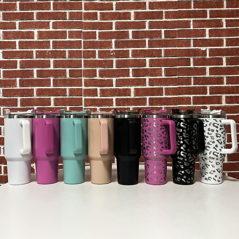 40oz Stainless Steel Leopard Insulation Cup Portable Car Water Bottle with Lid Straw Handdle Laser Engraved Forwater Mug Cups 0420
40oz Stainless Steel Leopard Insulation Cup Portable Car Water Bottle with Lid Straw Handdle Laser Engraved Forwater Mug Cups 0420