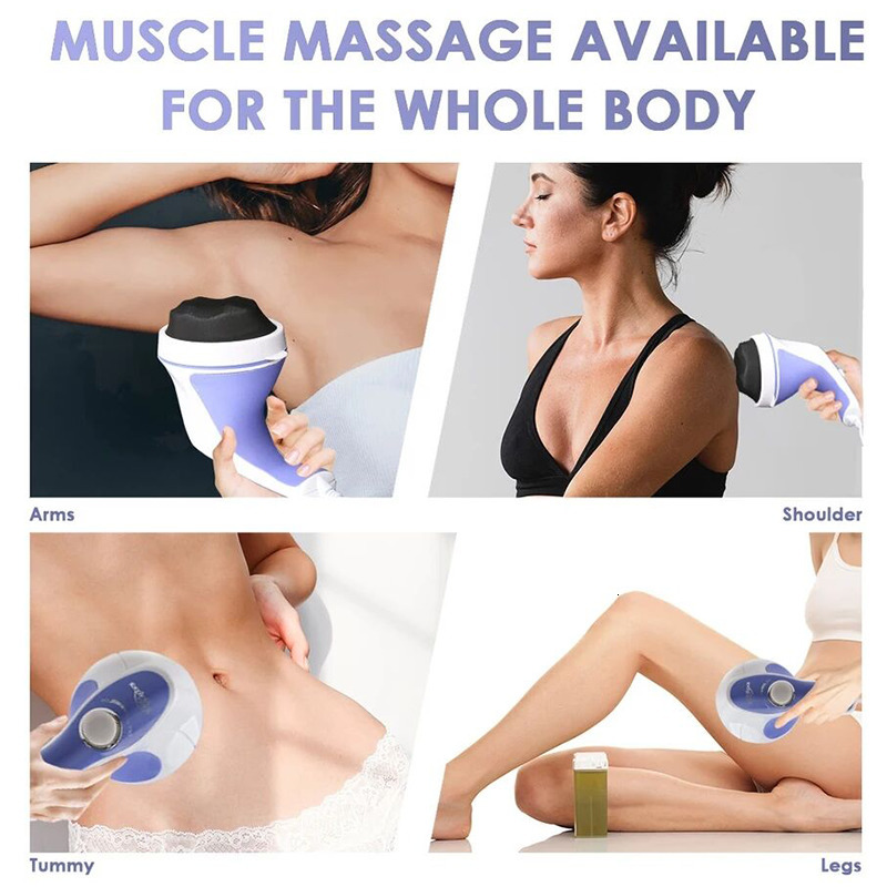 Full Body Massager Body Electric Massager Relaxation Saude Spin Slimming Healthcare Massage Device Cellulite Massageador Portatil Eletrico Burn Fat 23