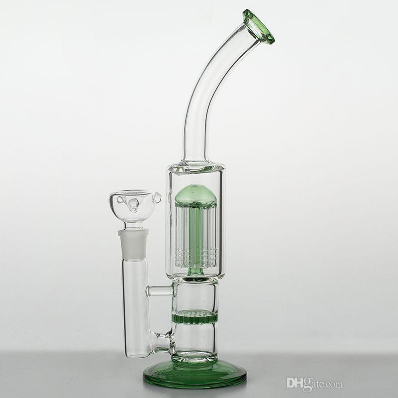 12 Inches Tall Green Glass Bong Arm Tree Percolator Honeycomb Diffuser Dab Rig Thick Oil Rigs Smoking Hookah 18.8mm Female Joint Glass Bong
12 Inches Tall Green Glass Bong Arm Tree Percolator Honeycomb Diffuser Dab Rig Thick Oil Rigs Smoking Hookah 18.8mm Female Joint Glass Bong