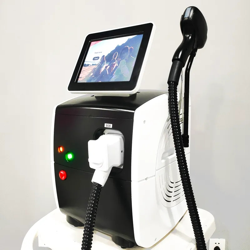 Diode Laser machine permanent hair removal 755nm 808nm 1064nm Titanium ice XL Platinum Triple Wavelength quickly painlessly Device
