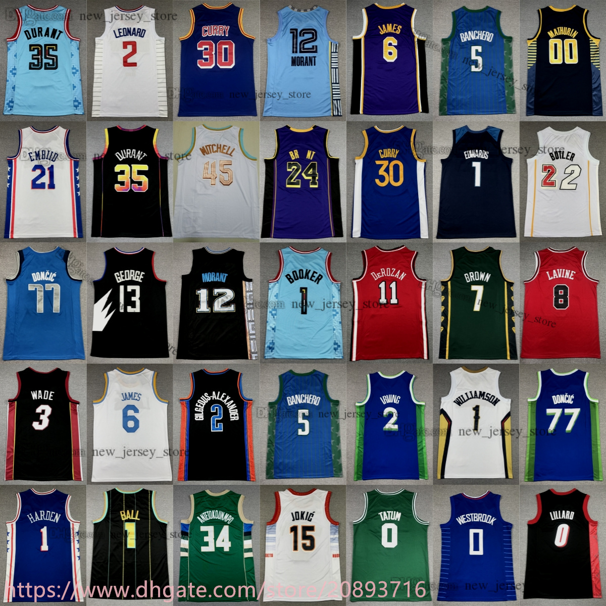 77 Luka Doncic Jersey New Basketball James Harden Williamson Anthony Edwards 00 Bennedict Mathurin Clarkson LaMelo Lonzo Ball Cade Cunningham Jaylen Brown Jerseys, Stitched jerseys
77 Luka Doncic Jersey New Basketball James Harden Williamson Anthony Edwards 00 Bennedict Mathurin Clarkson LaMelo Lonzo Ball Cade Cunningham Jaylen Brown Jerseys, Stitched jerseys