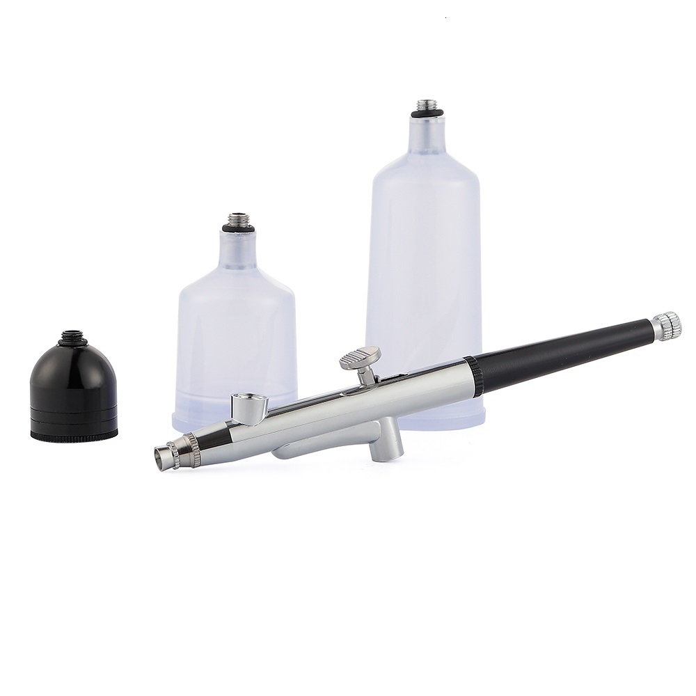 Face Care Devices Top 03mm Mini Air Compressor Kit AirBrush Paint Spray Gun Airbrush For Nail Art Tattoo Craft Cake Nano Fog Mist Sprayer 230328