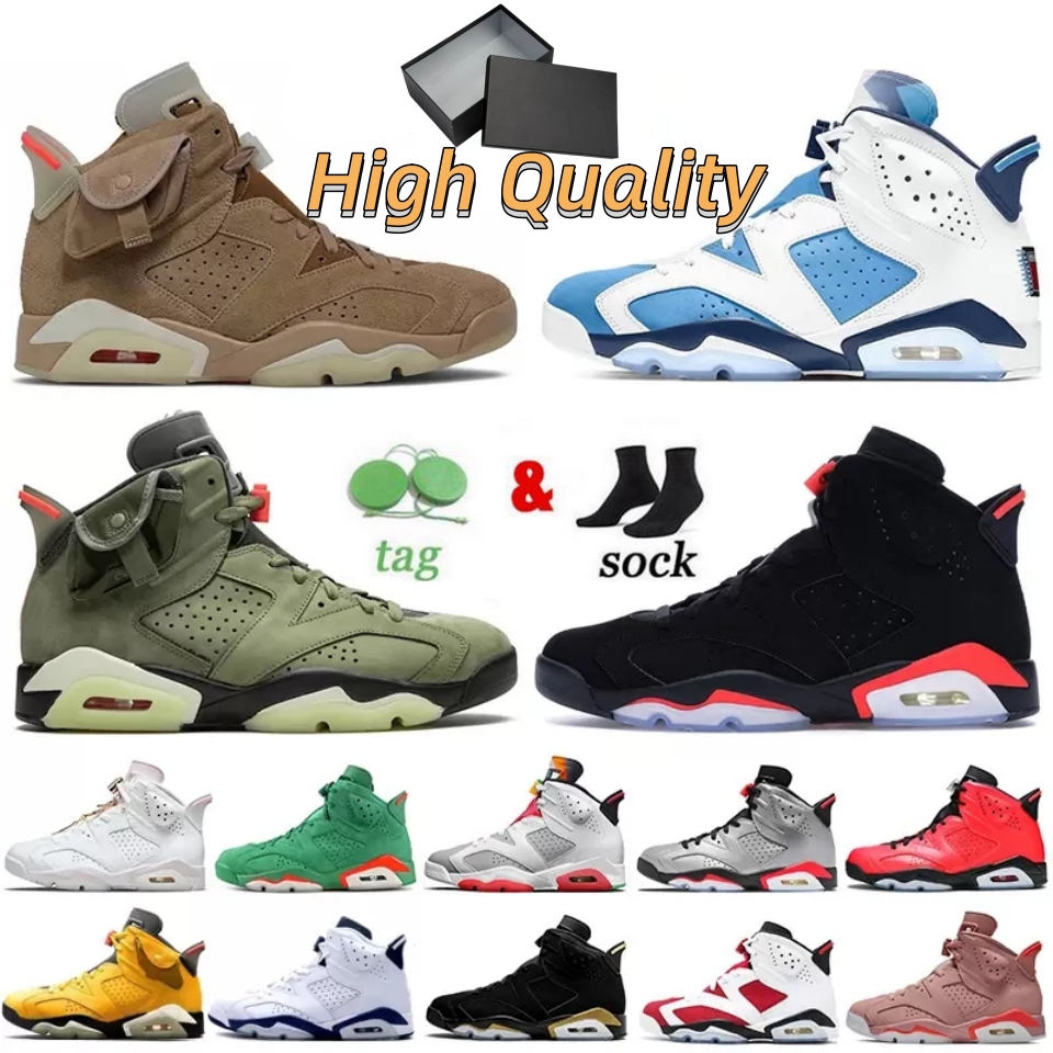 2023 Cool Grey jumpman 6 basketball shoes men 6s UNC Metallic Silver Carmine Georgetown Bordeaux Midnight Navy British Khaki DMP Infrared trainer sneaker with Box, #6
2023 Cool Grey jumpman 6 basketball shoes men 6s UNC Metallic Silver Carmine Georgetown Bordeaux Midnight Navy British Khaki DMP Infrared trainer sneaker with Box, #6