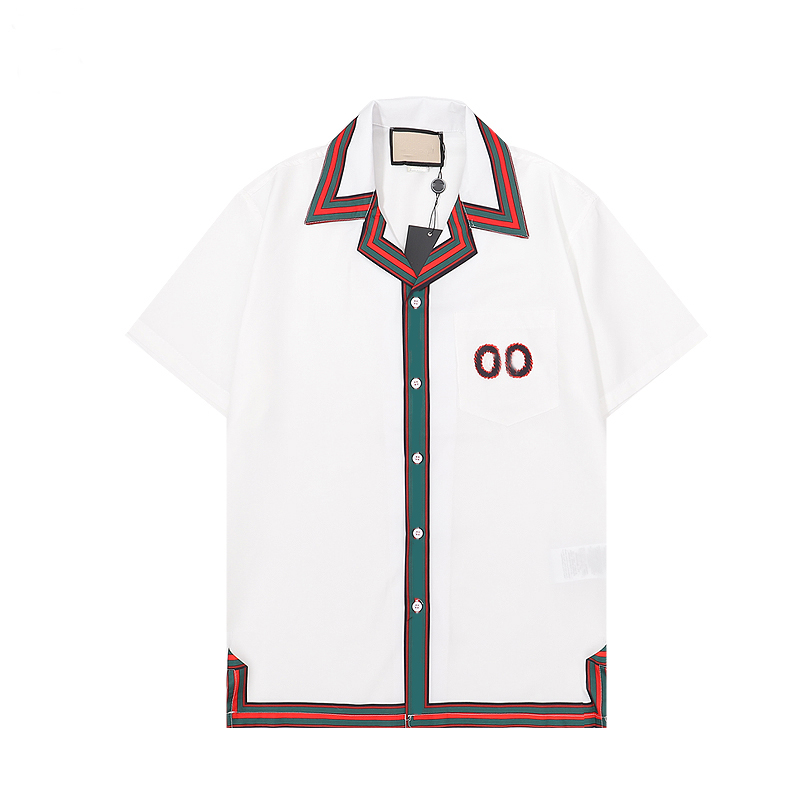 2023Men Women Casual Shirts Summer Hawaii Style Button Lapel Cardigan Short Sleeve Oversized Shirt Blouses tops brand designer design loose top, 13
2023Men Women Casual Shirts Summer Hawaii Style Button Lapel Cardigan Short Sleeve Oversized Shirt Blouses tops brand designer design loose top, 13
