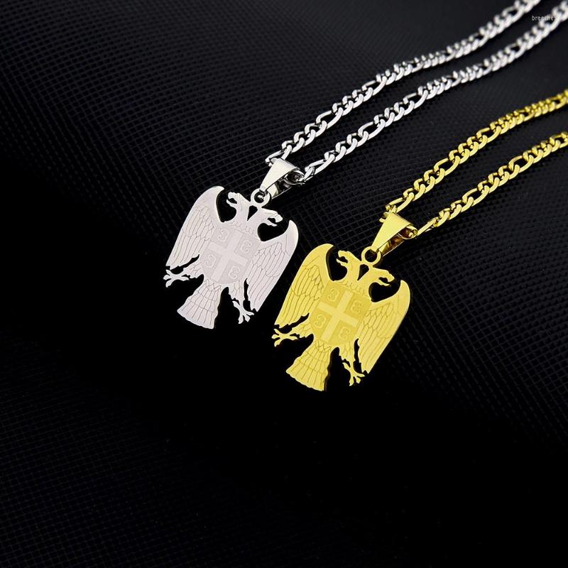 Pendant Necklaces Republic Of Serbia Eagle For Women Men Silver Color/Gold Color Stainless Steel Srbija Jewelry Serbians
Pendant Necklaces Republic Of Serbia Eagle For Women Men Silver Color/Gold Color Stainless Steel Srbija Jewelry Serbians