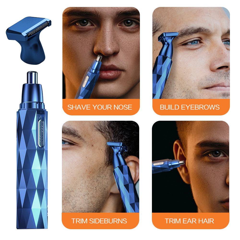 Clippers Trimmers Trimmer for Nose Ear Hairs Male Epilator Men Cleaning Tool Ears Trimer Beard Mustache Hair Cutter Eyebrows 230328