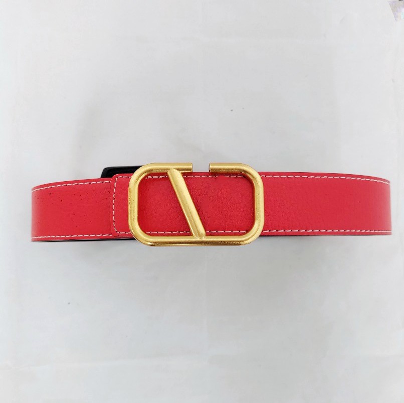 985 Mens Womens Leather Belt 3.8CM Letter V Smooth Buckle Dress Windbreaker Decorative Simple Belt Classic Versatile, Logo
985 Mens Womens Leather Belt 3.8CM Letter V Smooth Buckle Dress Windbreaker Decorative Simple Belt Classic Versatile, Logo
