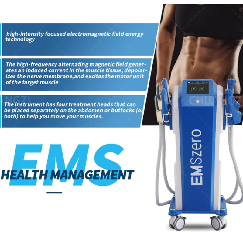 Ems muscle stimulation 4 Handle EMS Slimming Machine Muscle Stimulator Buttocks Muscle Training Body Sculpting Beauty Equipment
Ems muscle stimulation 4 Handle EMS Slimming Machine Muscle Stimulator Buttocks Muscle Training Body Sculpting Beauty Equipment