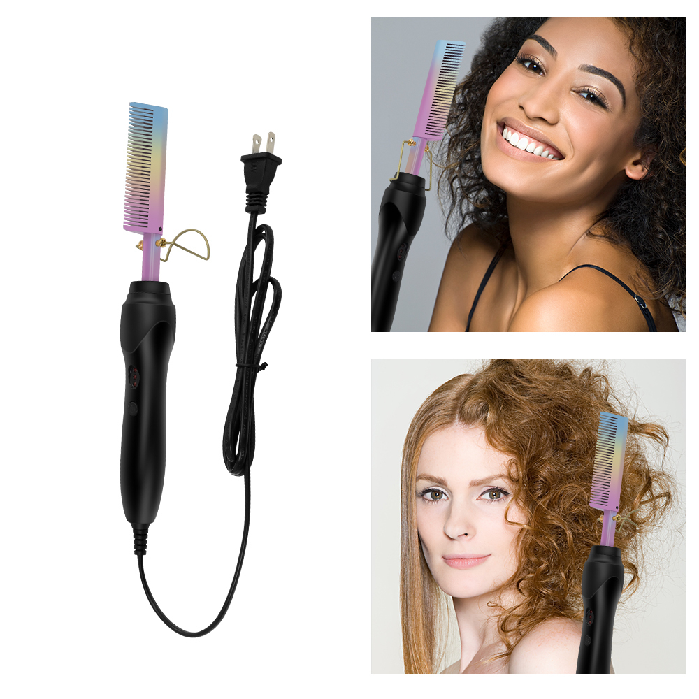 Hair Straighteners 2 in 1 Comb Curler Flat Iron Straightener Wigs Straightening Brush Crimper Wet Dry Electric Heating Styler Tools 230328
Hair Straighteners 2 in 1 Comb Curler Flat Iron Straightener Wigs Straightening Brush Crimper Wet Dry Electric Heating Styler Tools 230328
