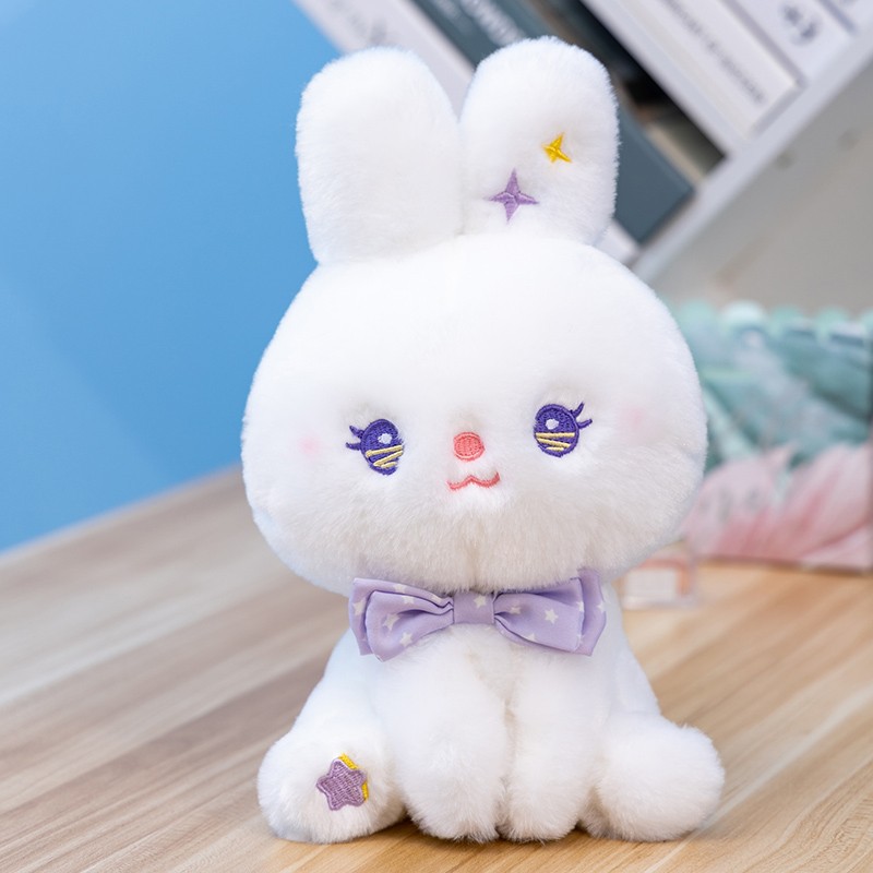 Dolls Cute Bunny Plush Toy Kids Adults - Soft and Cuddly Stuffed Animal Perfect for Gift Giving or Personal Use XJ260303